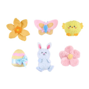 ZippyPaws Miniz 6-Pack Spring Fling Dog Toys