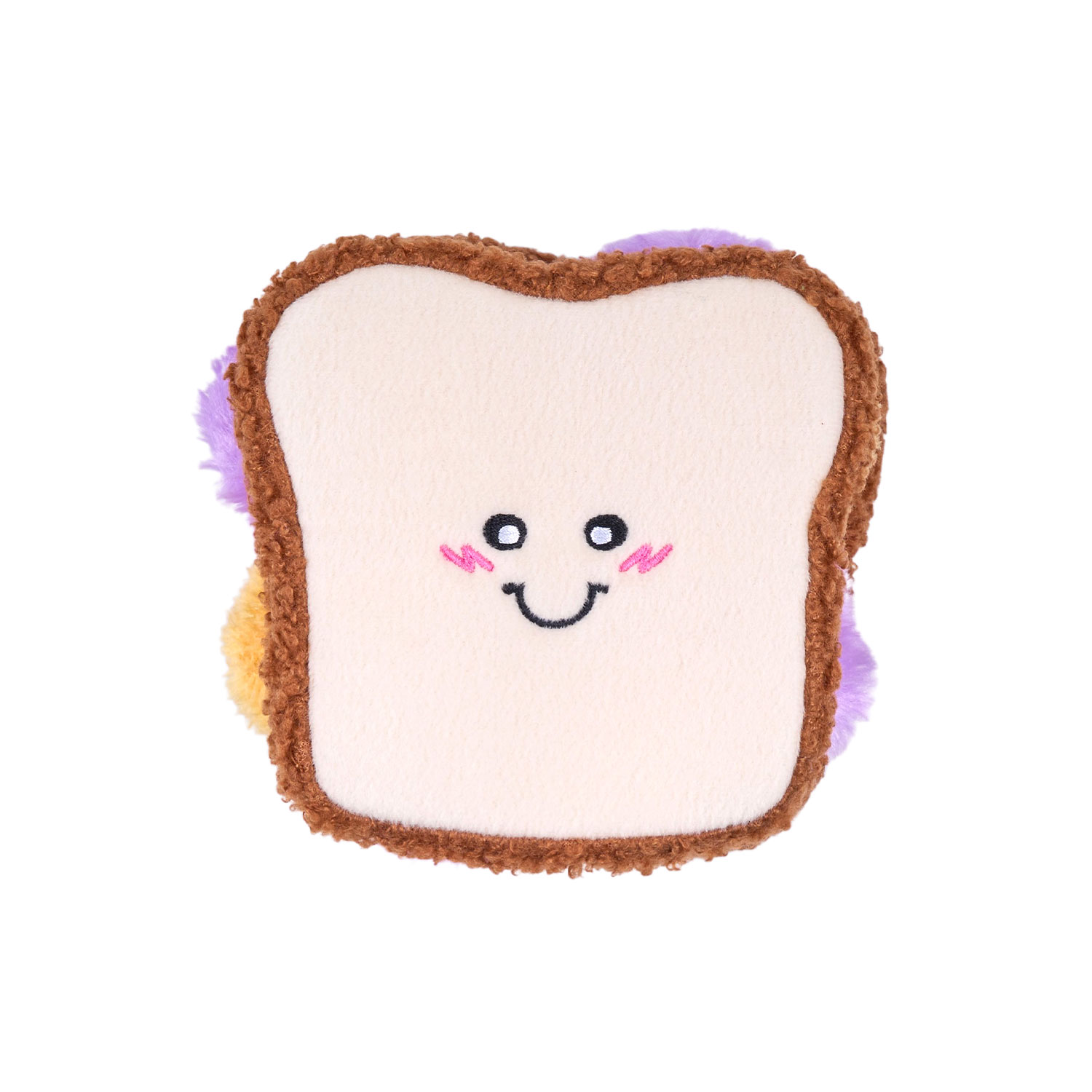 ZippyPaws Snufflerz PB&J Sandwich Interactive Dog Toy