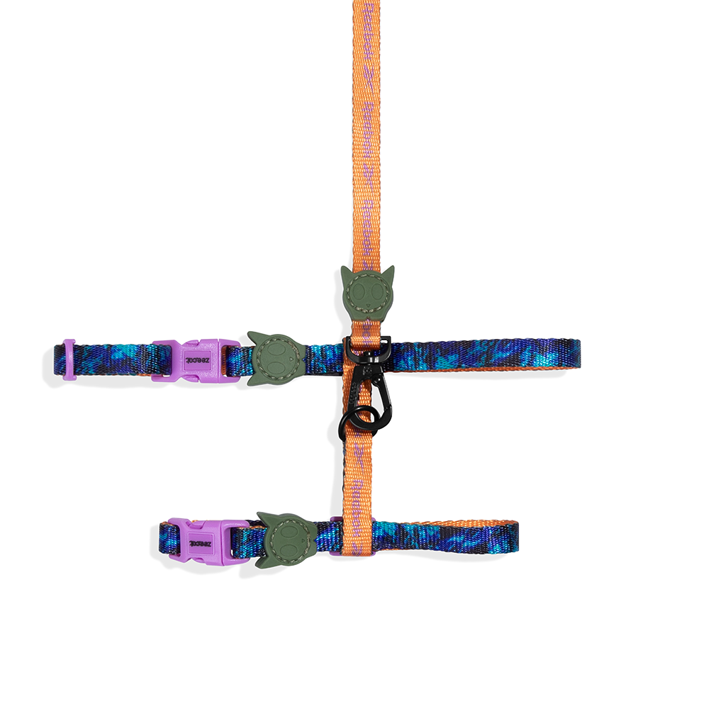 Zee.Cat Reebok Trekk Cat Harness with Leash