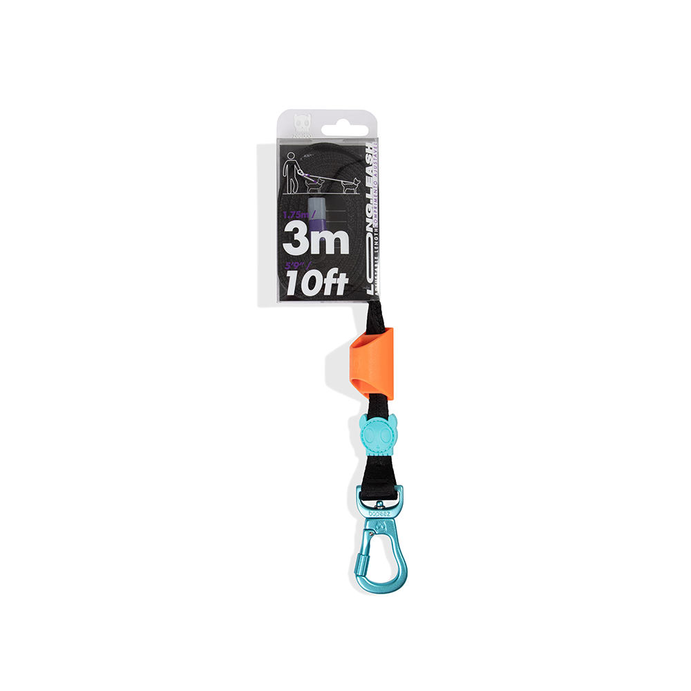 Zeedog Segundo Long Leash Long Dog Leash Packaging