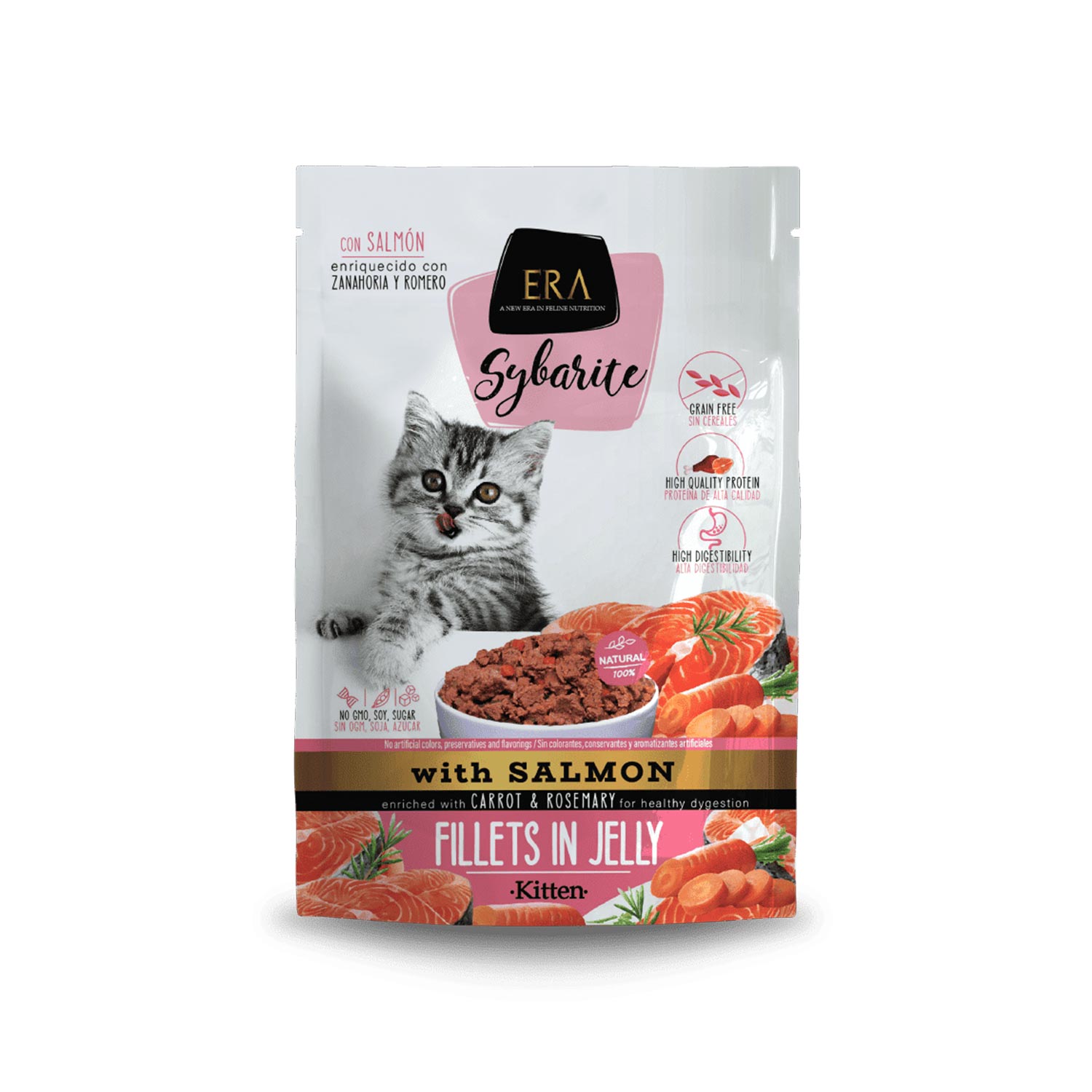 Cunipic ERA Sybarite with Salmon, Carrot & Rosemary Kitten Wet Food
