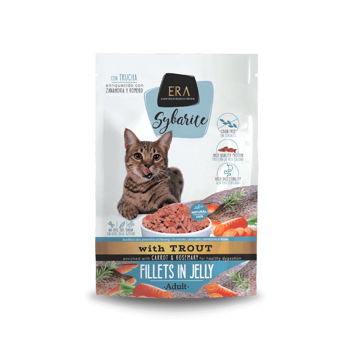 Cunipic ERA Sybarite with Trout, Carrot & Rosemary Adult Cat Wet Food
